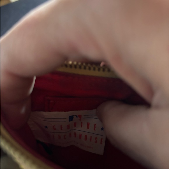 Dooney & Bourke Sports-Themed Wristlet with Black and Brown Accents - Picture 8 of 8